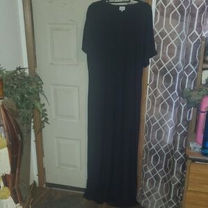 Lularoe Elegant Black Maxi Dress